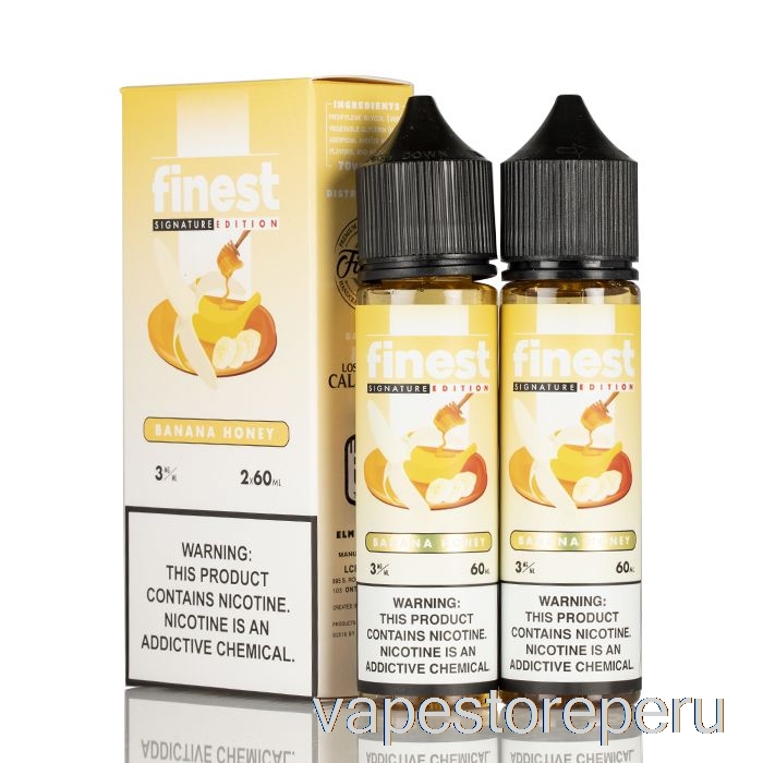 Vape Peru Banana Honey - La Mejor Edición Exclusiva - 120ml 6mg
